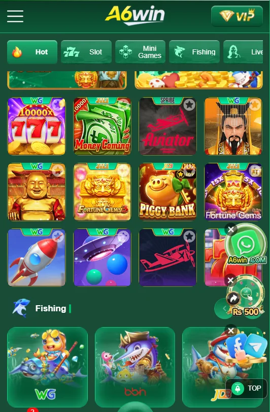 a6win game