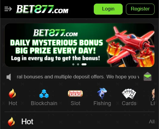 bet 877 game